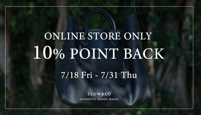 ONLINE STORE ONLY 10% POINT BACK 7/18-7/31