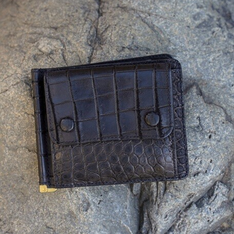 Crocodile - Money Clip -