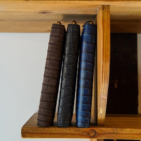 Crocodile - Round Long Wallet -