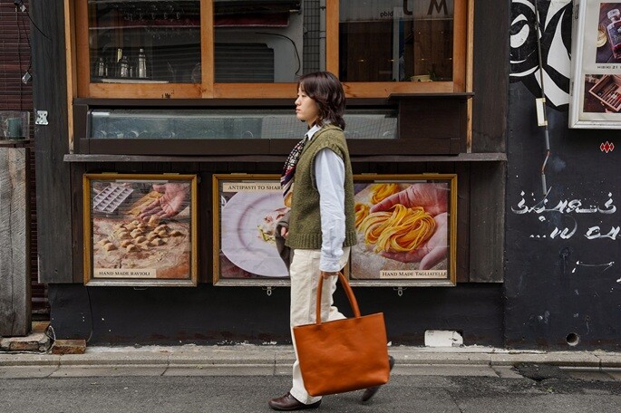 待望のサイズ展開「SLOWの新作トートS size」