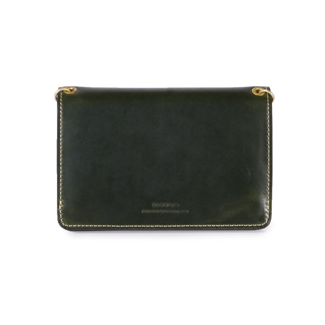 Cordovan-brass parts short wallet -2024SS | SLOW – スロウ 公式EC 