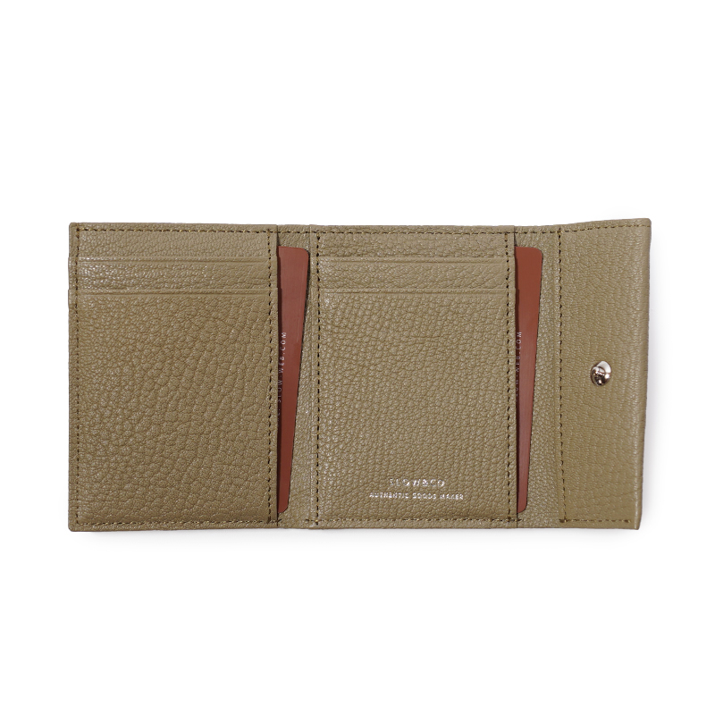 Goat - Clasp Trifold Wallet -