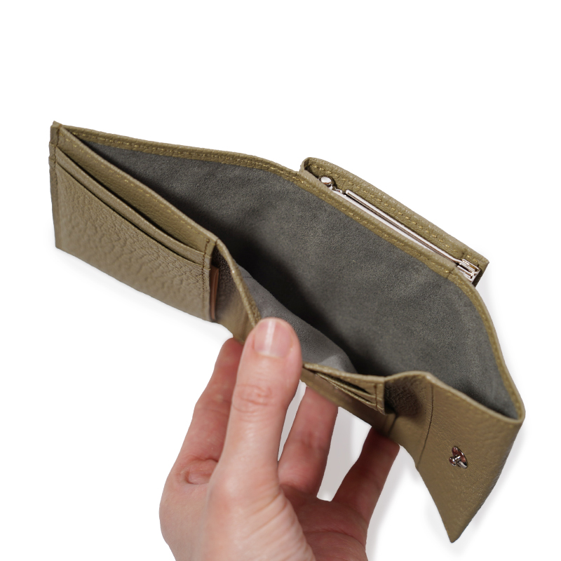Goat - Clasp Trifold Wallet -