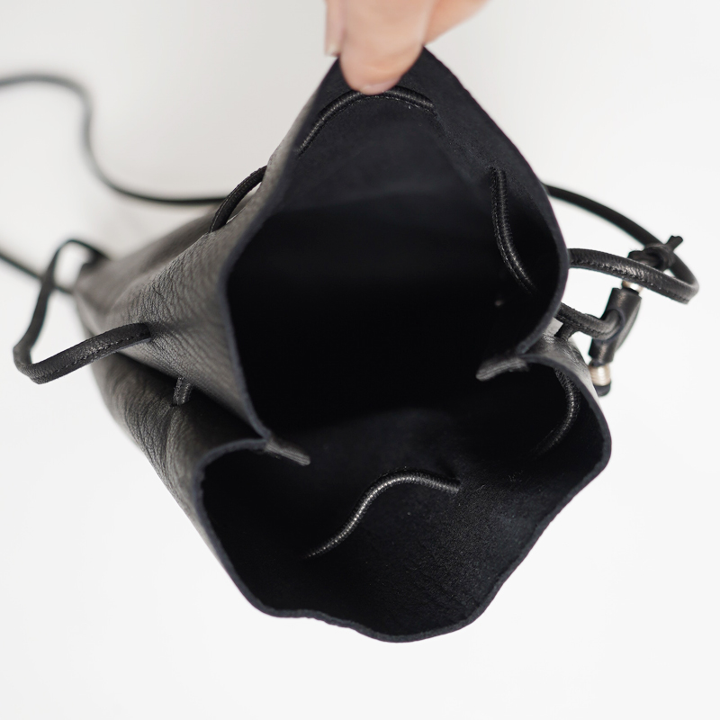 Deer - 2Way Draw String Shoulder Bag -