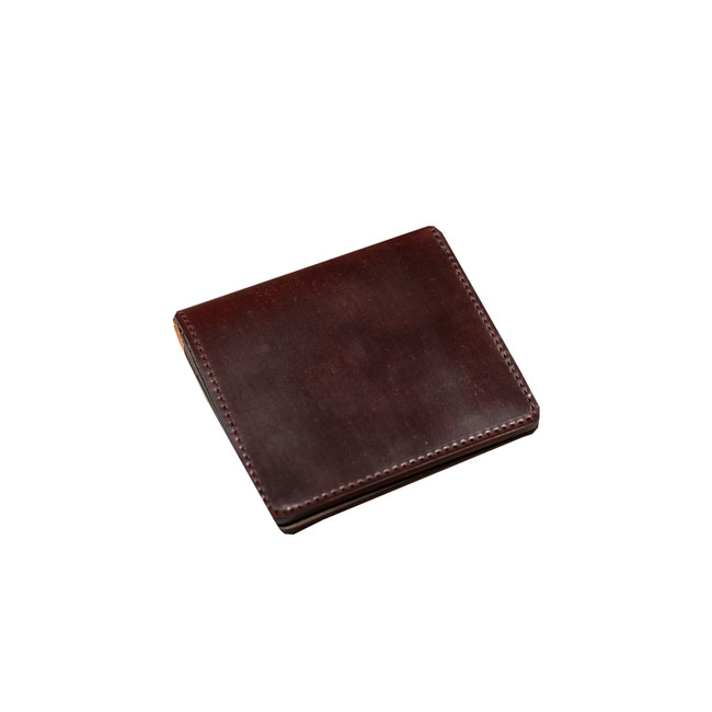 slow cordovan -Lzip mini wallet- - 小物