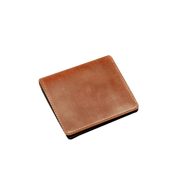 cordovan smart mini wallet