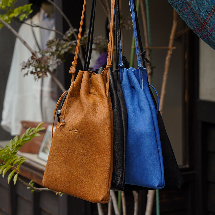 Deer - 2Way Draw String Shoulder Bag -