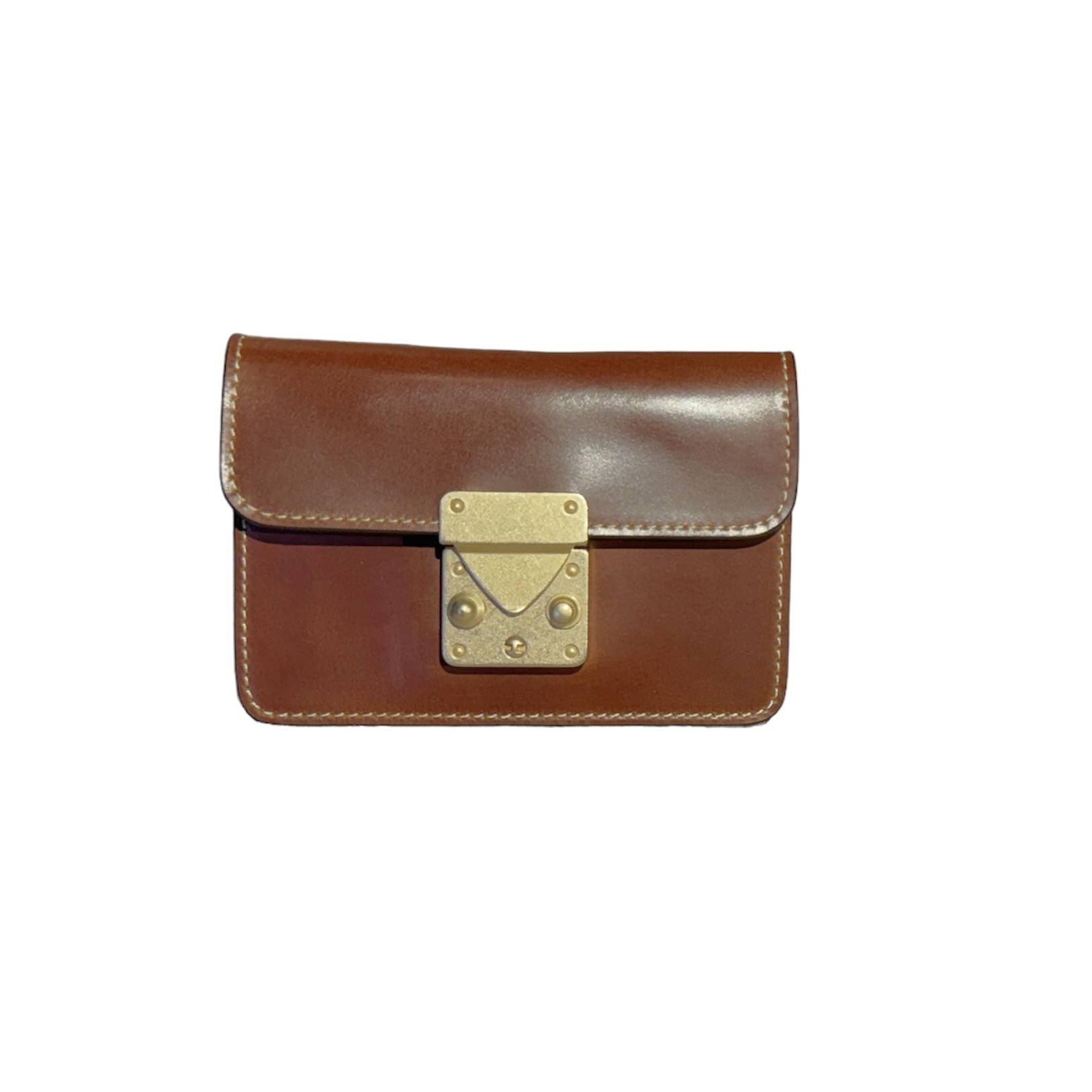 Cordovan-brass parts long wallet -2024SS | SLOW – スロウ 公式EC 