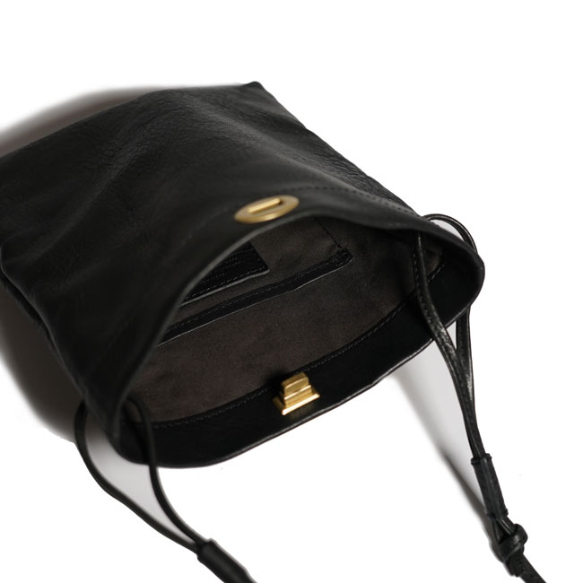 SLOW(スロウ) bono mini shoulder bag ブラック