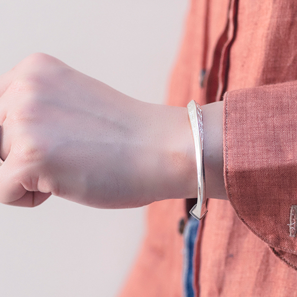 Tuareg Silver-Bangle A11-
