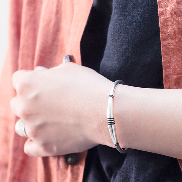 Tuareg Silver-Bangle A12-