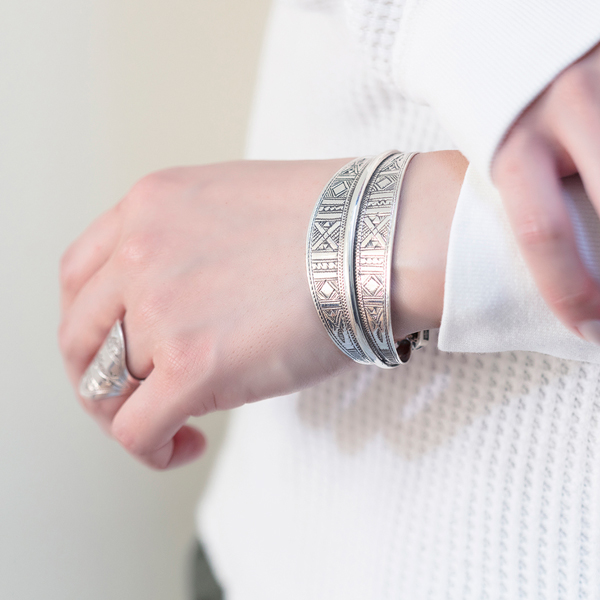 Tuareg Silver-Bangle A9-