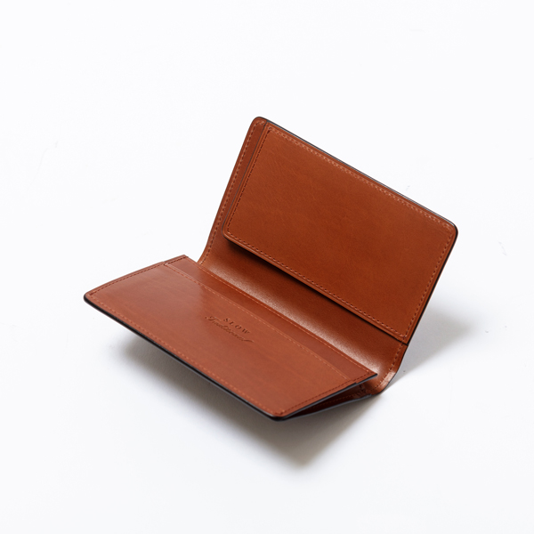 cordovan -Card case- | SLOW – スロウ 公式ECサイト | 革製のバッグ