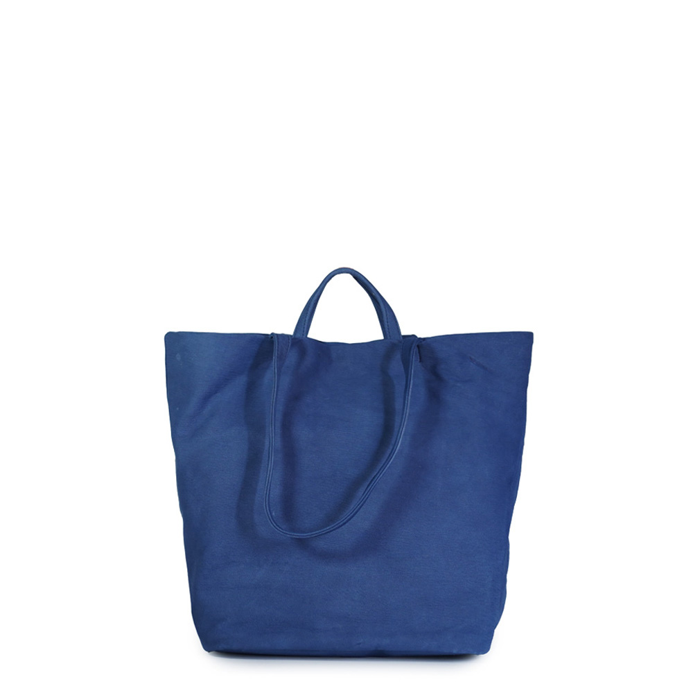 藍染め Deer Nubuck-2Way Tote Bag-M