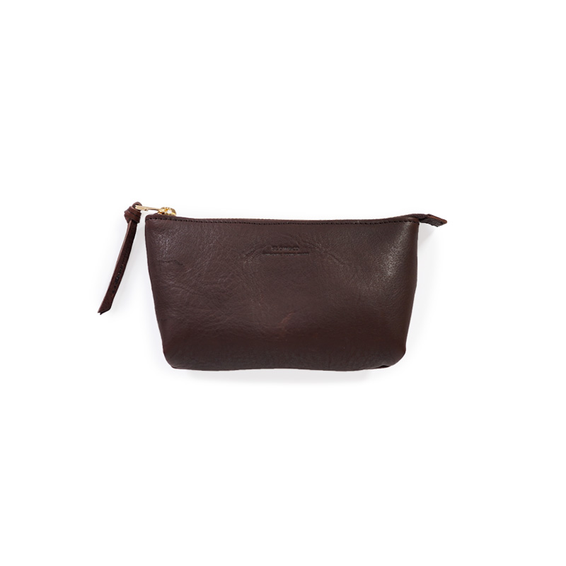 SLOW&CO　スロウ　本革　レザー ブラウン ポーチ　未使用 Bono - Pouch - S｜SLOW – スロウ 公式ECサイト | 革製のバッグ