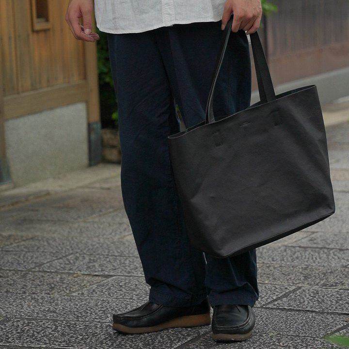 SLOW  embossing tote bagユニセックスモデル