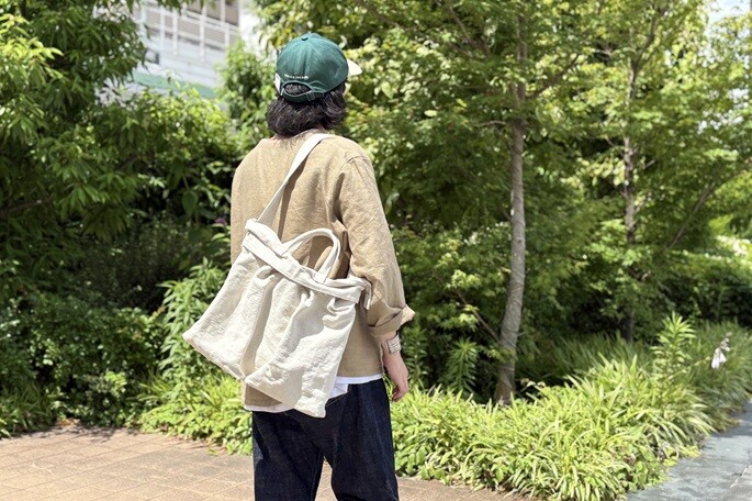 「来たる夏に向けて...」 特別な気分で持ちたい綿麻バッグ