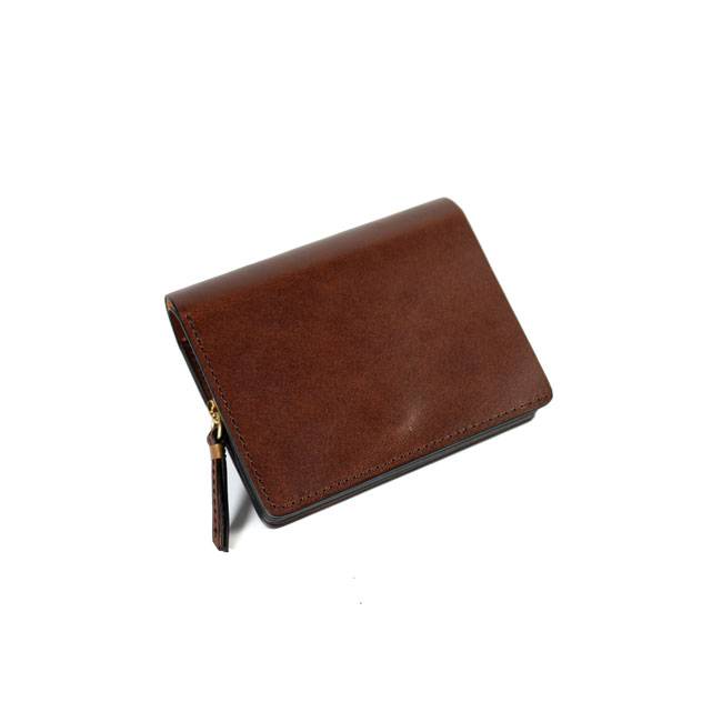 Slow Herbie Brown Leather Long Wallet