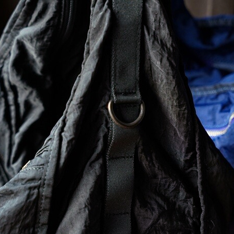 Dyed Nylon-Shoulder Bag-