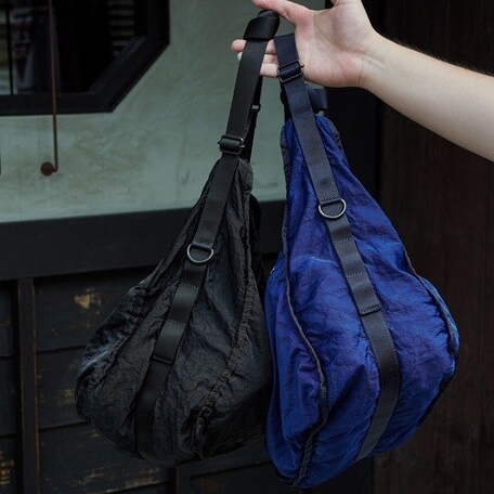 Dyed Nylon-Shoulder Bag-