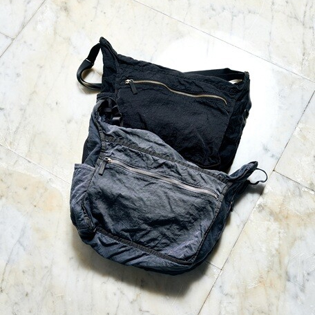 Dyed Nylon-Shoulder Bag-