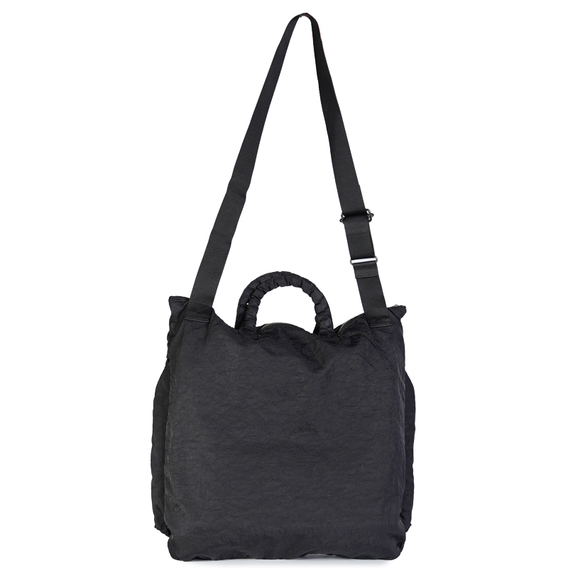 Dyed Nylon-Helmet Shoulder Bag-