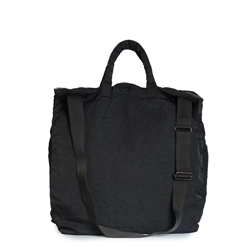 Dyed Nylon-Helmet Shoulder Bag-
