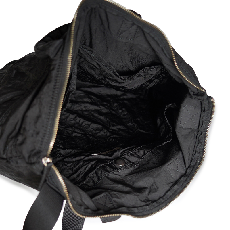 Dyed Nylon-Helmet Shoulder Bag-
