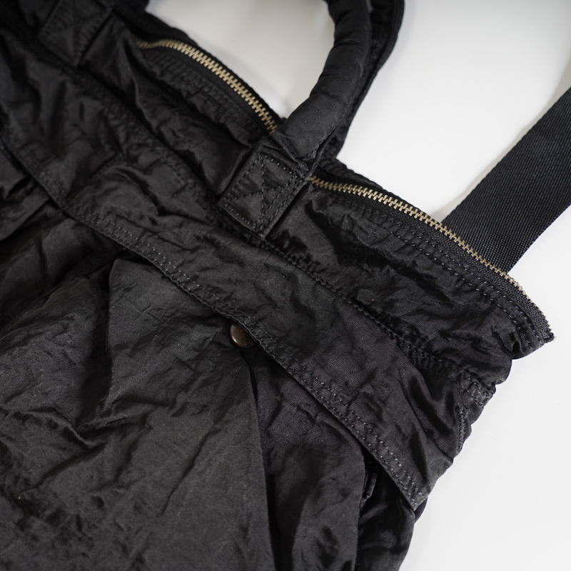 Dyed Nylon-Helmet Shoulder Bag-