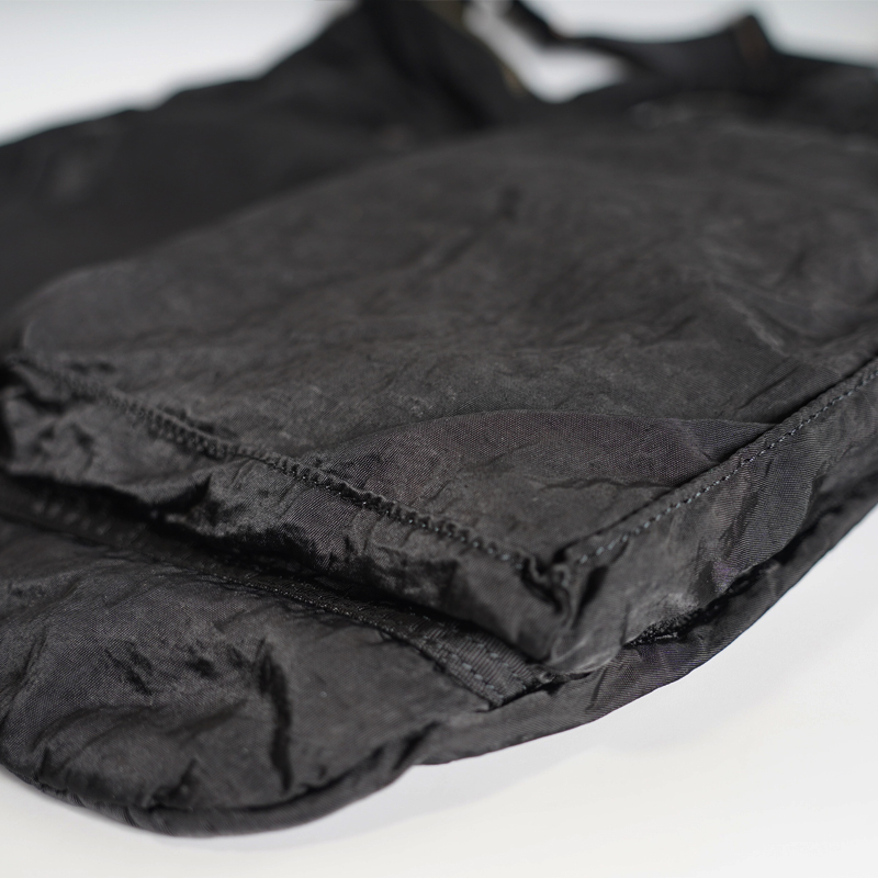 Dyed Nylon-Helmet Shoulder Bag-