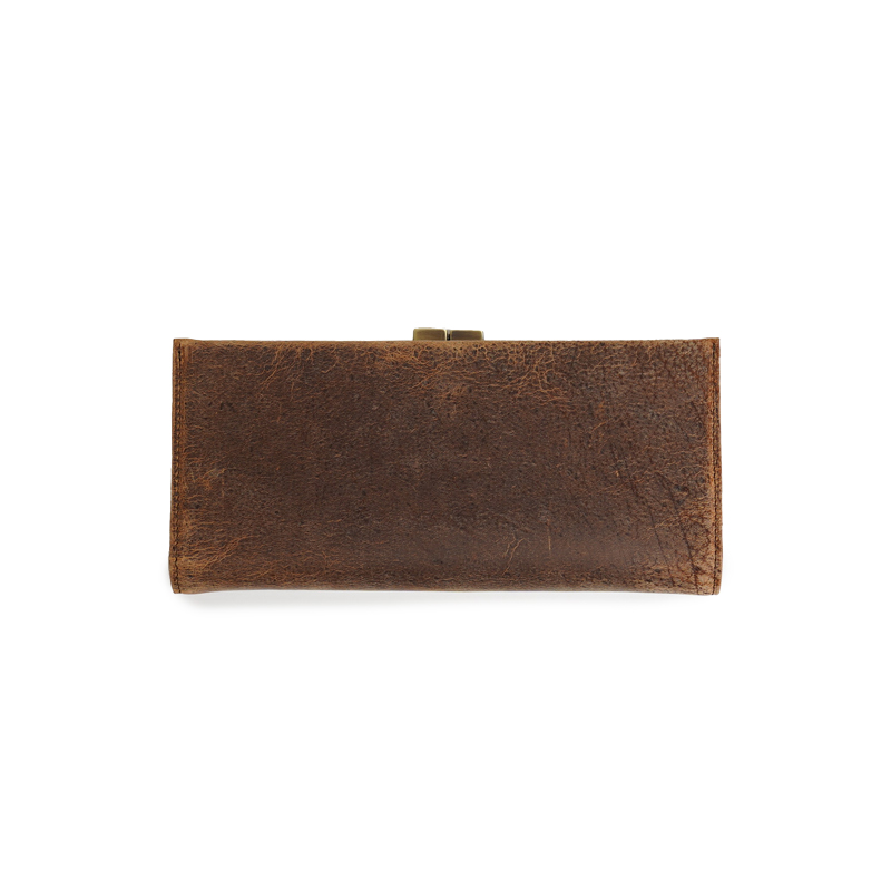 Kudu-Clasp Long Wallet-