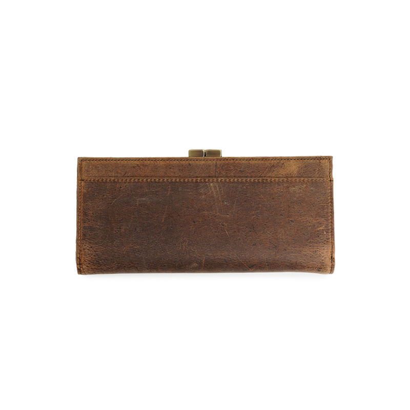 Kudu-Clasp Long Wallet-