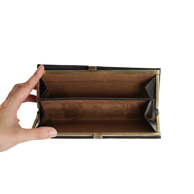 Kudu-Clasp Long Wallet-