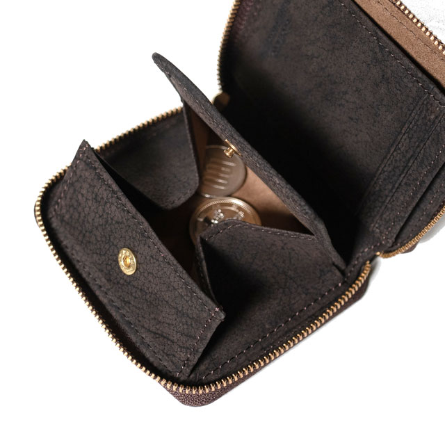 kudu- mini round wallet -