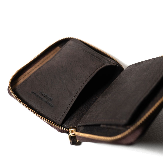 kudu- mini round wallet - | SLOW – スロウ 公式ECサイト | 革製の