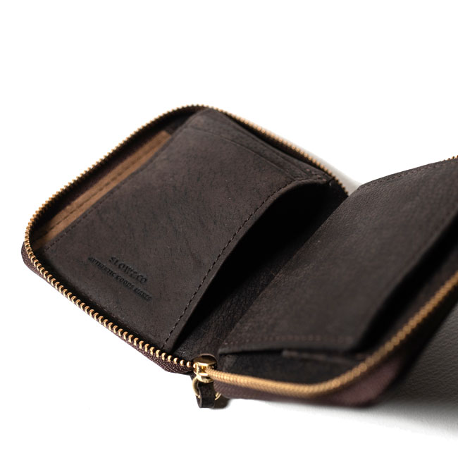 kudu- mini round wallet -