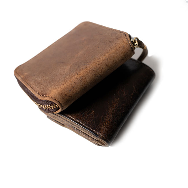 kudu- mini round wallet -