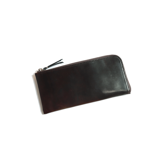 cordovan Lzip long wallet | SLOW – スロウ 公式ECサイト | 革製の