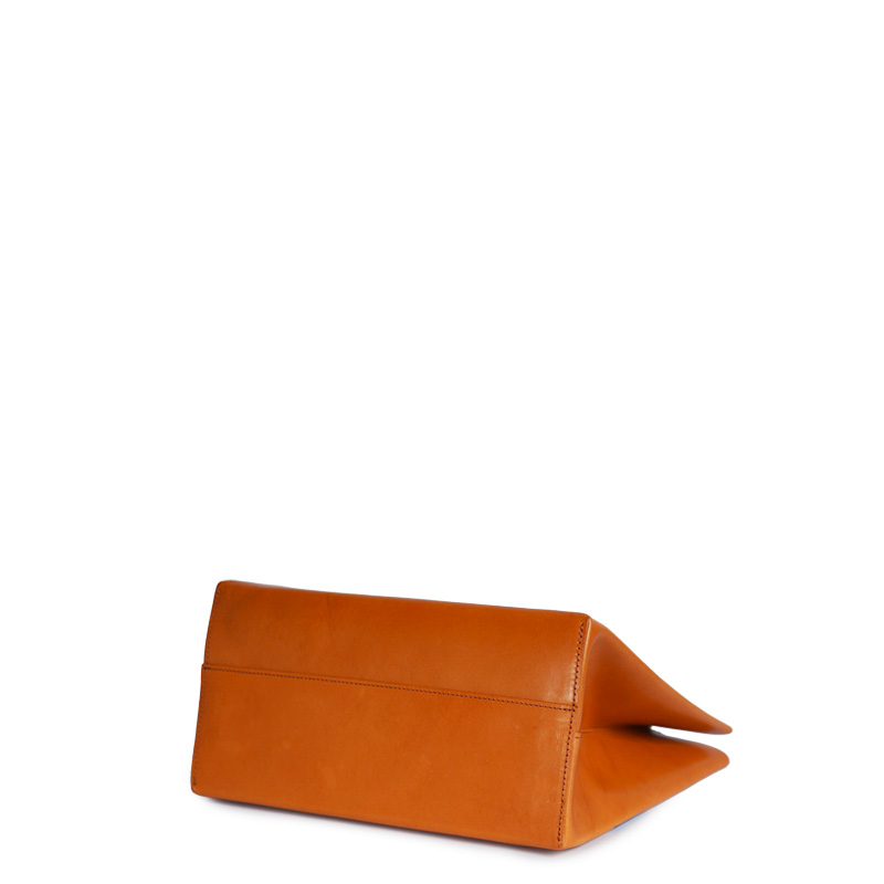 Leather - Brown Bag - S