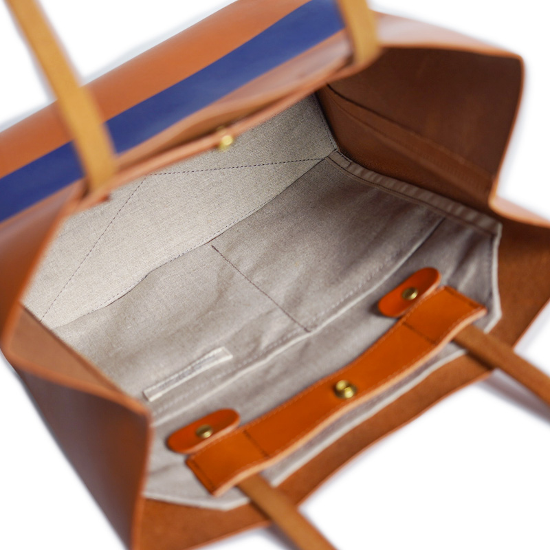 Leather - Brown Bag - S