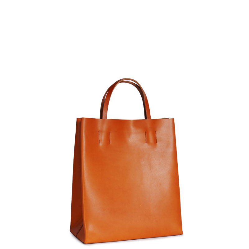 Leather - Brown Bag - M