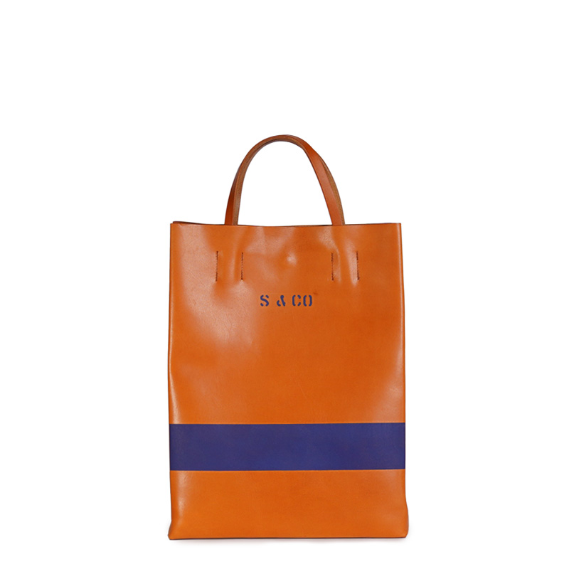 Leather - Brown Bag - L