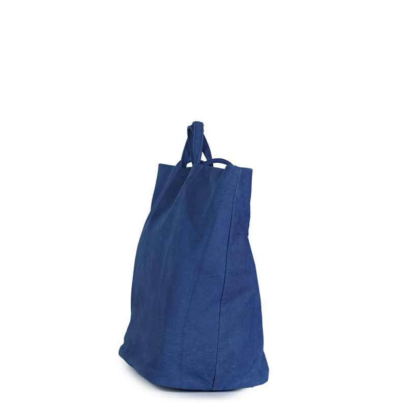 藍染め deer nubuck-2way tote bag-M