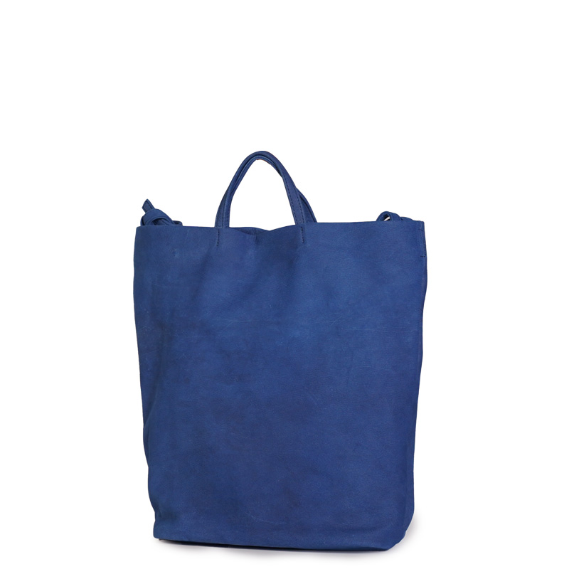 藍染め deer nubuck-2way shoulder bag-M