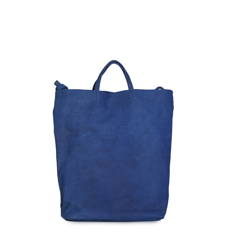 藍染め deer nubuck-2way shoulder bag-M
