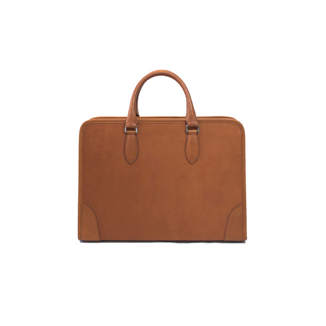 SLOW TRADITIONAL bono square briefcase L-