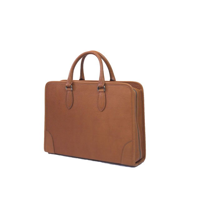 SLOW TRADITIONAL bono square briefcase L-