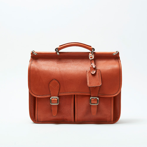 SLOW＆CO Flap Briefcase L size - OAK(#25)